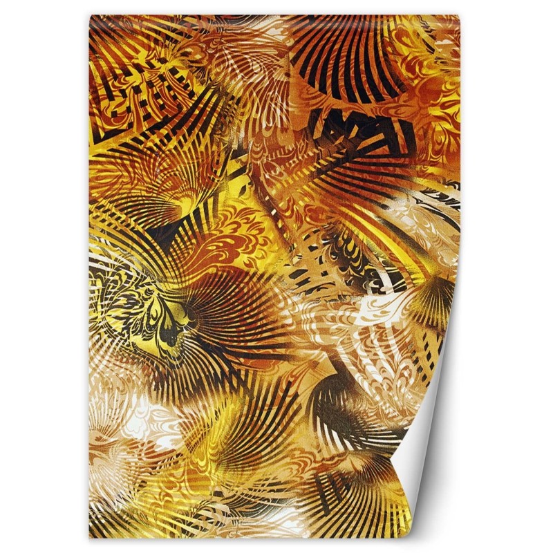 Stilvolle Fototapete - Afrikanische Muster | Feeby