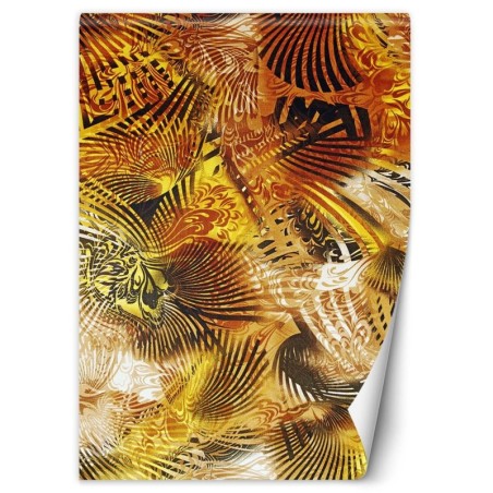 Stilvolle Fototapete - Afrikanische Muster | Feeby