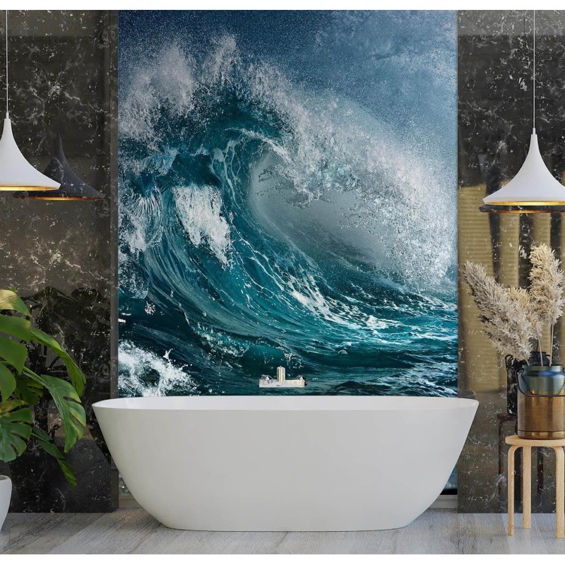 Fototapete - Riesige Welle | Feeby