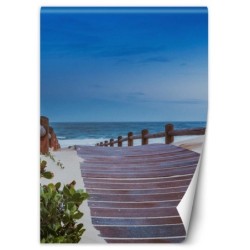 Modische Fototapete - Weg zum Strand | Feeby