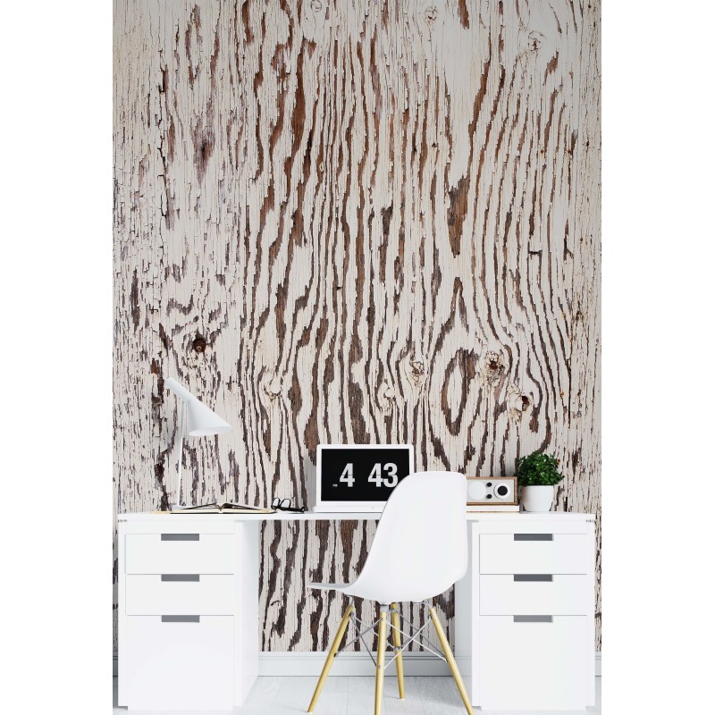 Stilvolle Fototapete - Holz Bretter Imitiert Makro | Feeby