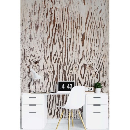 Stilvolle Fototapete - Holz Bretter Imitiert Makro | Feeby