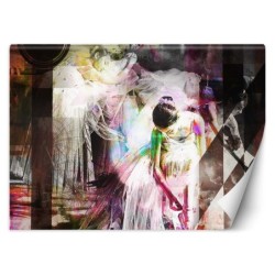 Stilvolle Fototapete - Ballerinas Abstrakt Vintage | Feeby