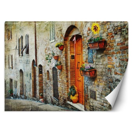 Moderne Fototapete - Straße in Italien | Feeby