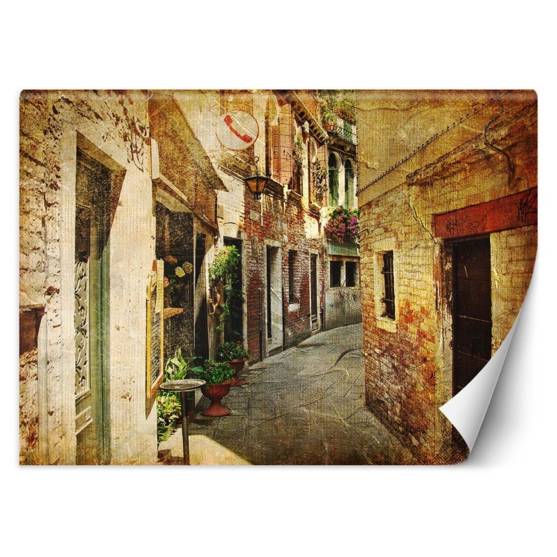 Fototapete - Die bunten Straßen der Toskana | Feeby