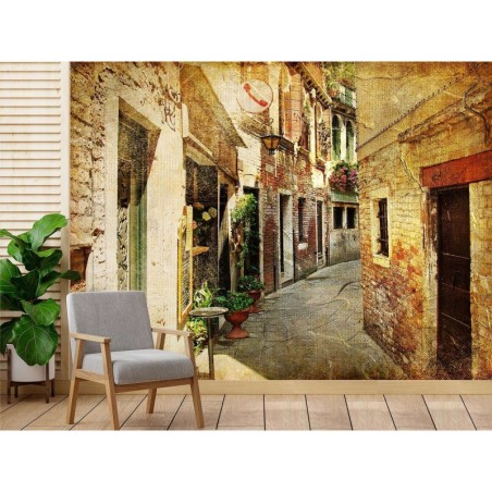 Fototapete - Die bunten Straßen der Toskana | Feeby