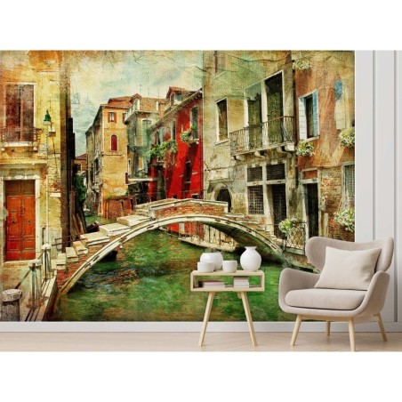 Fototapete - Die Brücke in Venedig | Feeby