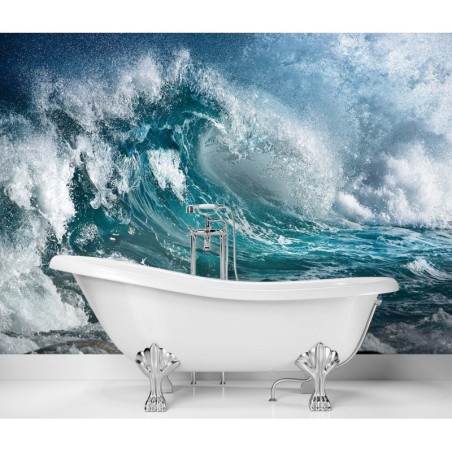 Moderne Fototapete - Stürmische See | Feeby