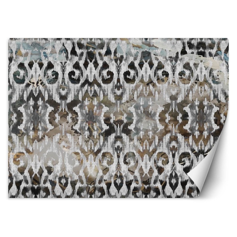 Fototapete - Braune Zusammensetzung Textilstruktur | Feeby