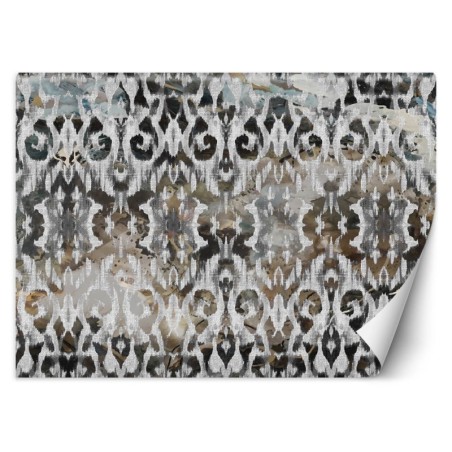 Fototapete - Braune Zusammensetzung Textilstruktur | Feeby