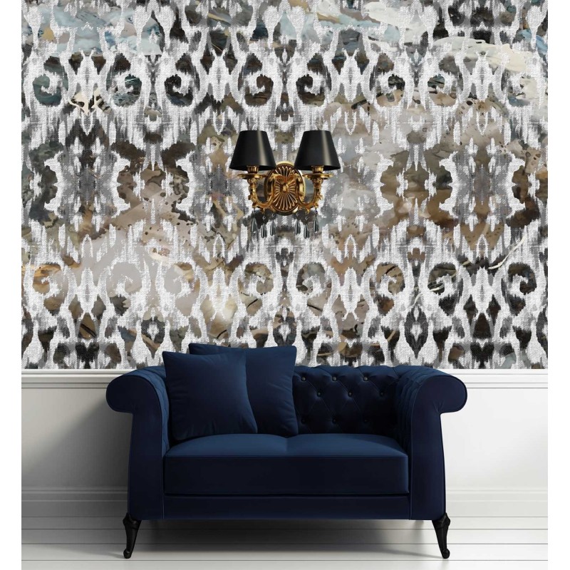 Fototapete - Braune Zusammensetzung Textilstruktur | Feeby