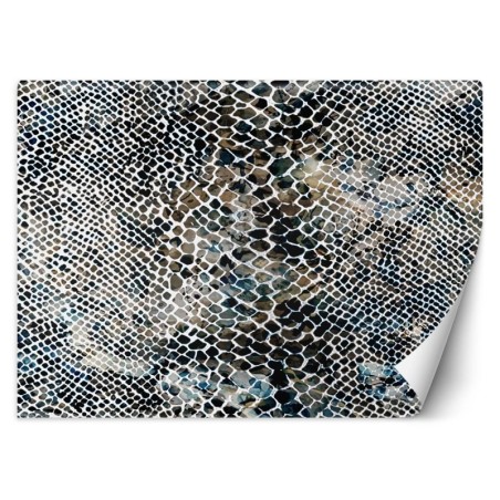 Moderne Fototapete - Schlangenhaut-Imitat | Feeby