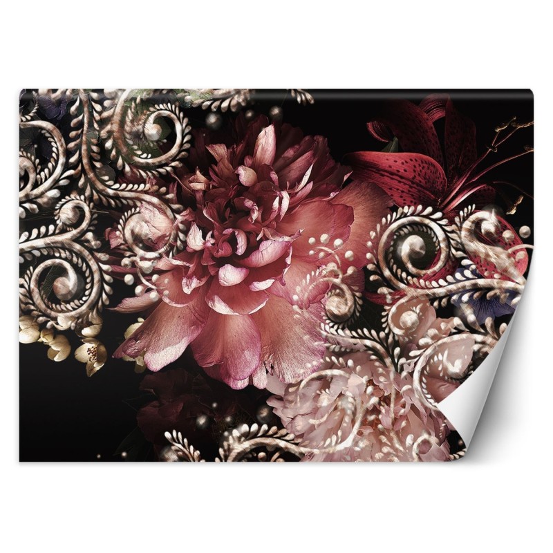 Fototapete - 3D Pfingstrose Glamour | Feeby