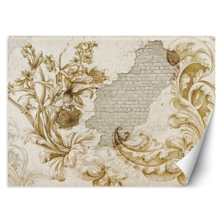 Fototapete - Pflanzen Fresko Vintage | Feeby