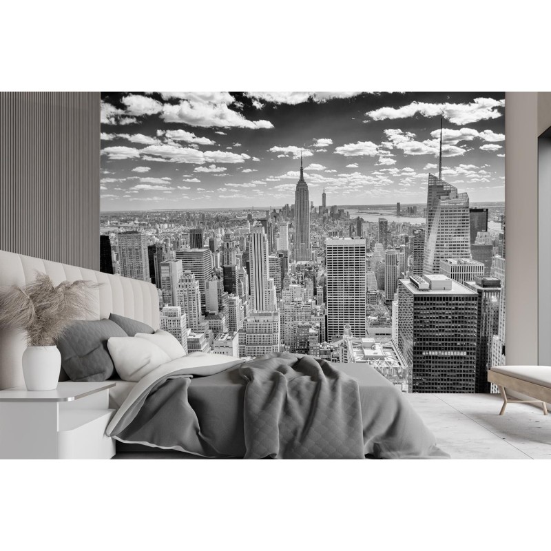 Modische Fototapete - Wolken über Manhattan | Feeby