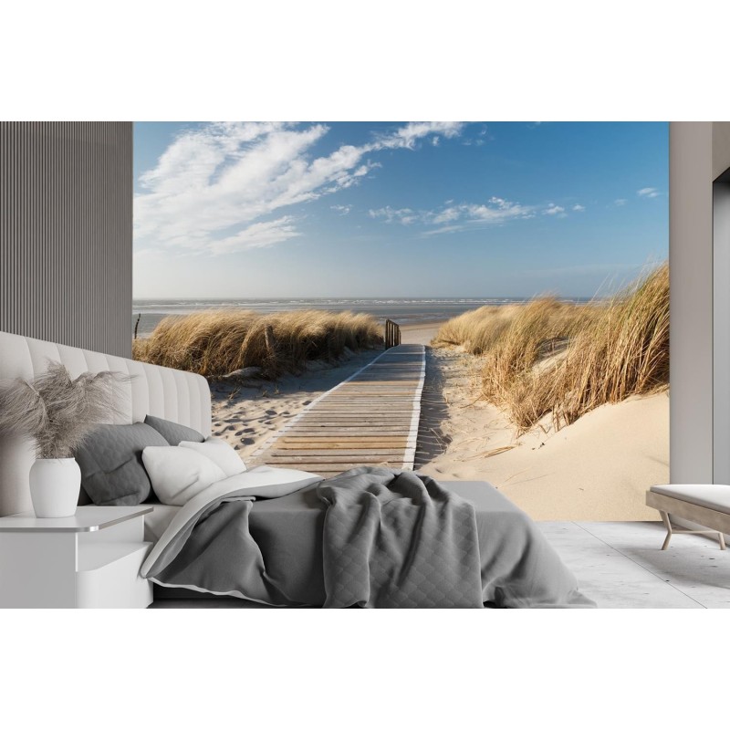 Fototapete - Meer Strand Landschaft | Feeby