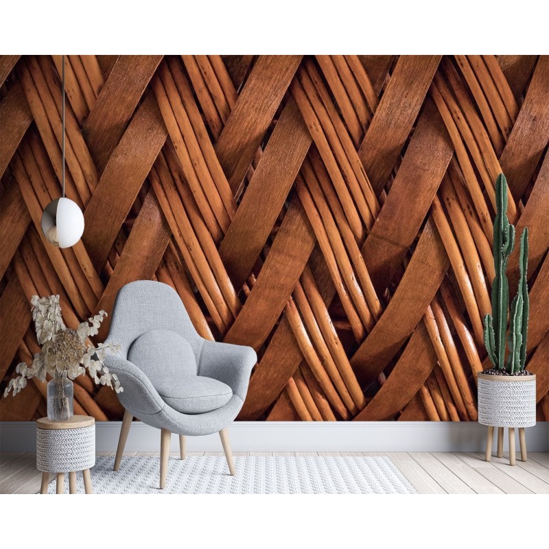 Moderne Fototapete - Weide Textur Retro | Feeby