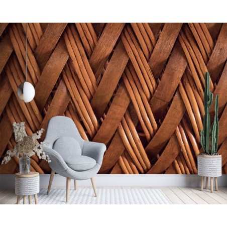 Moderne Fototapete - Weide Textur Retro | Feeby