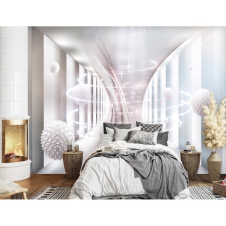 Moderne Fototapete - Spinnkugeln 3d | Feeby