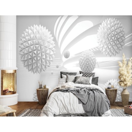 Fototapete - Abstrakte Bälle 3d | Feeby