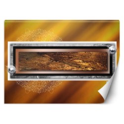 Fototapete - Abstrakt 3d Gelb | Feeby