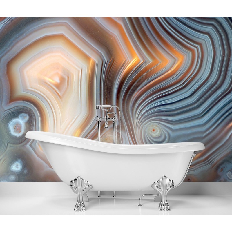 Stilvolle Fototapete - Mineralischer Querschnitt | Feeby