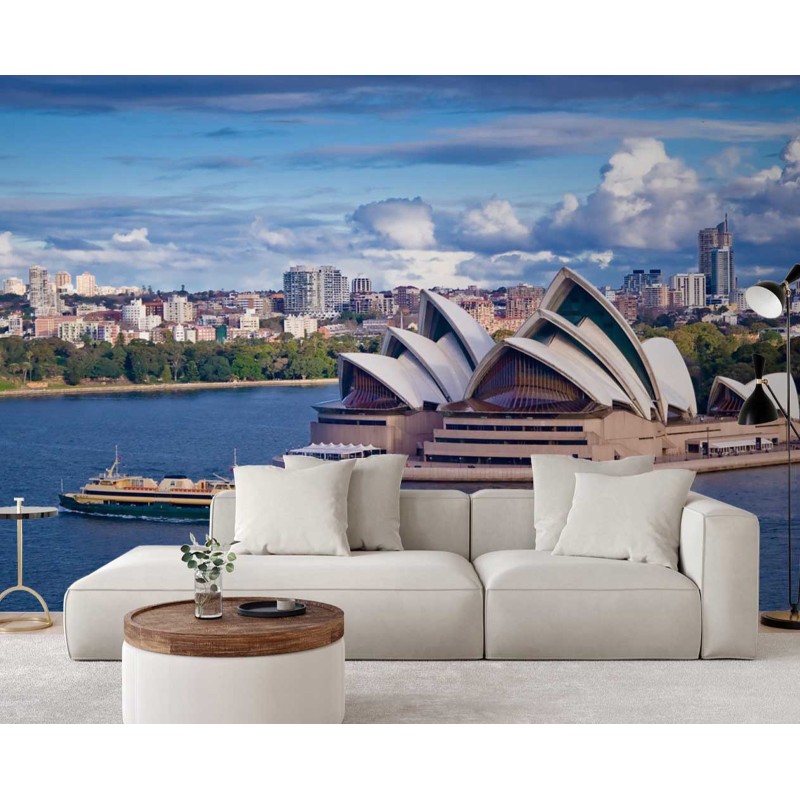 Stilvolle Fototapete - Sydney Opera Haus | Feeby