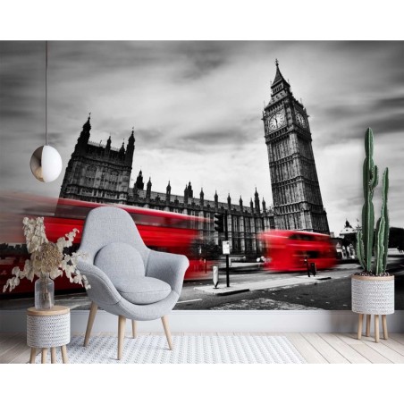 Moderne Fototapete - London Bus | Feeby