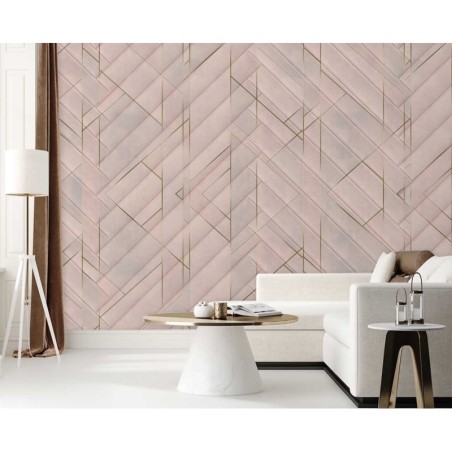 Moderne Fototapete - Geometrisches Muster | Feeby