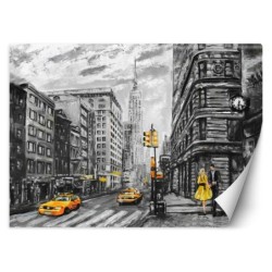 Stilvolle Fototapete - New Yorker Taxi | Feeby