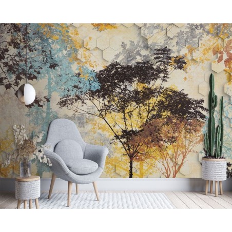 Fototapete - Herbstbäume | Feeby