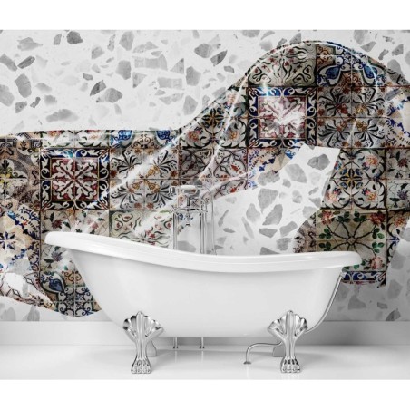 Stilvolle Fototapete - Abstrakt 3d Satinstoff | Feeby