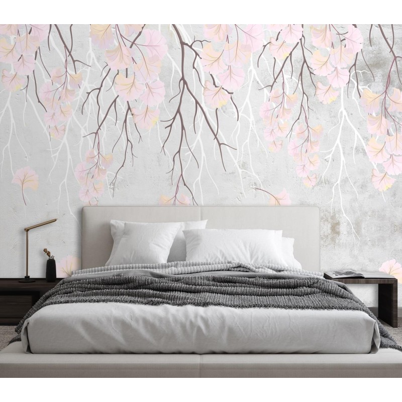 Fototapete - Fallende Blätter | Feeby