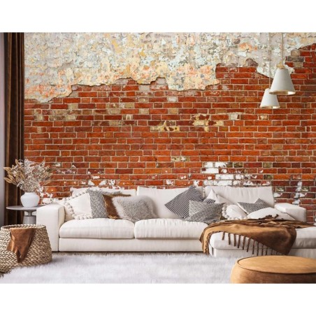 Nowoczesne fototapety - Cegła mur | FEEBY