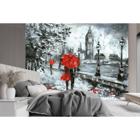 Inspirujące fototapety na ścianę - Spacer w Londynie | FEEBY